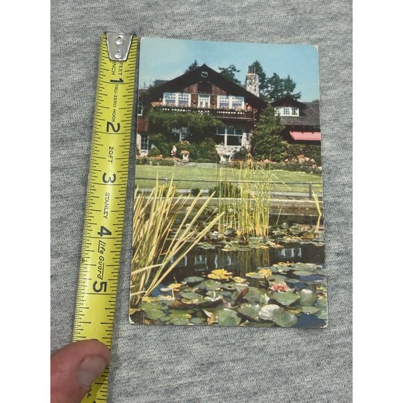 Postcard Lily Pond and Pavilion in Stanley Park Vancouver BC Canada M11 - Picture 2 of 7